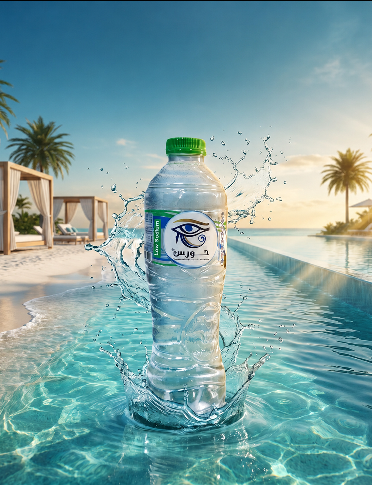 HORUS Premium Low Sodium Water Bottle